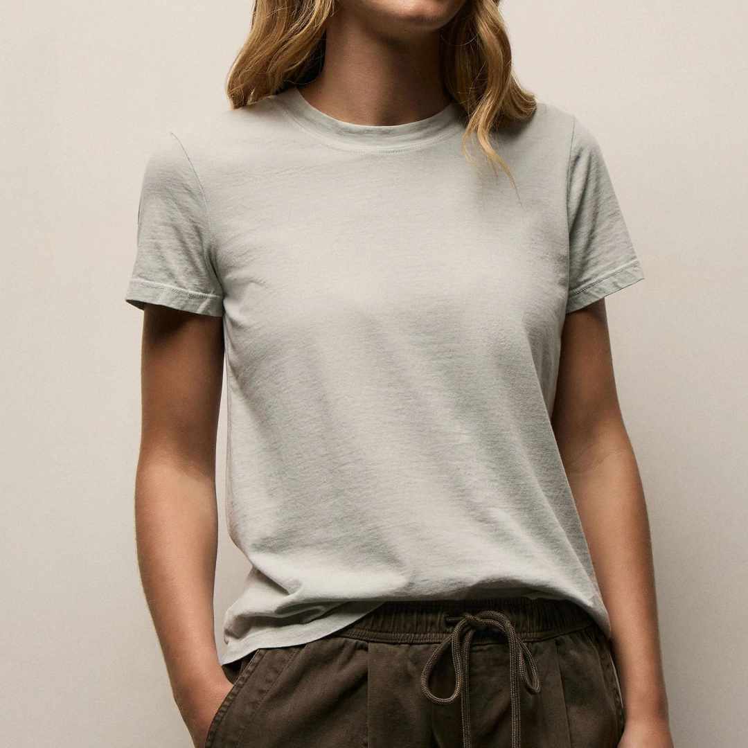 제임스펄스 Vintage Little Boy Tee - Celery Pigment 상품 이미지 3