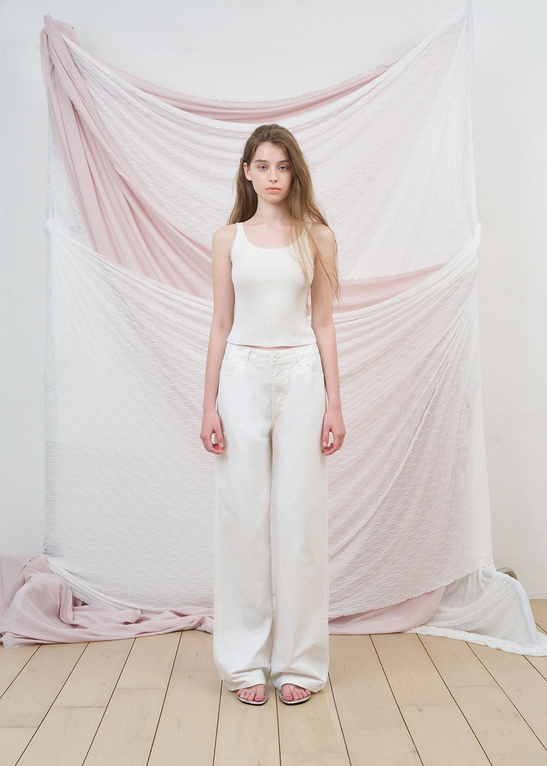 르베인 Wear Lace Sleeveless(Ivory) 상품 이미지 2