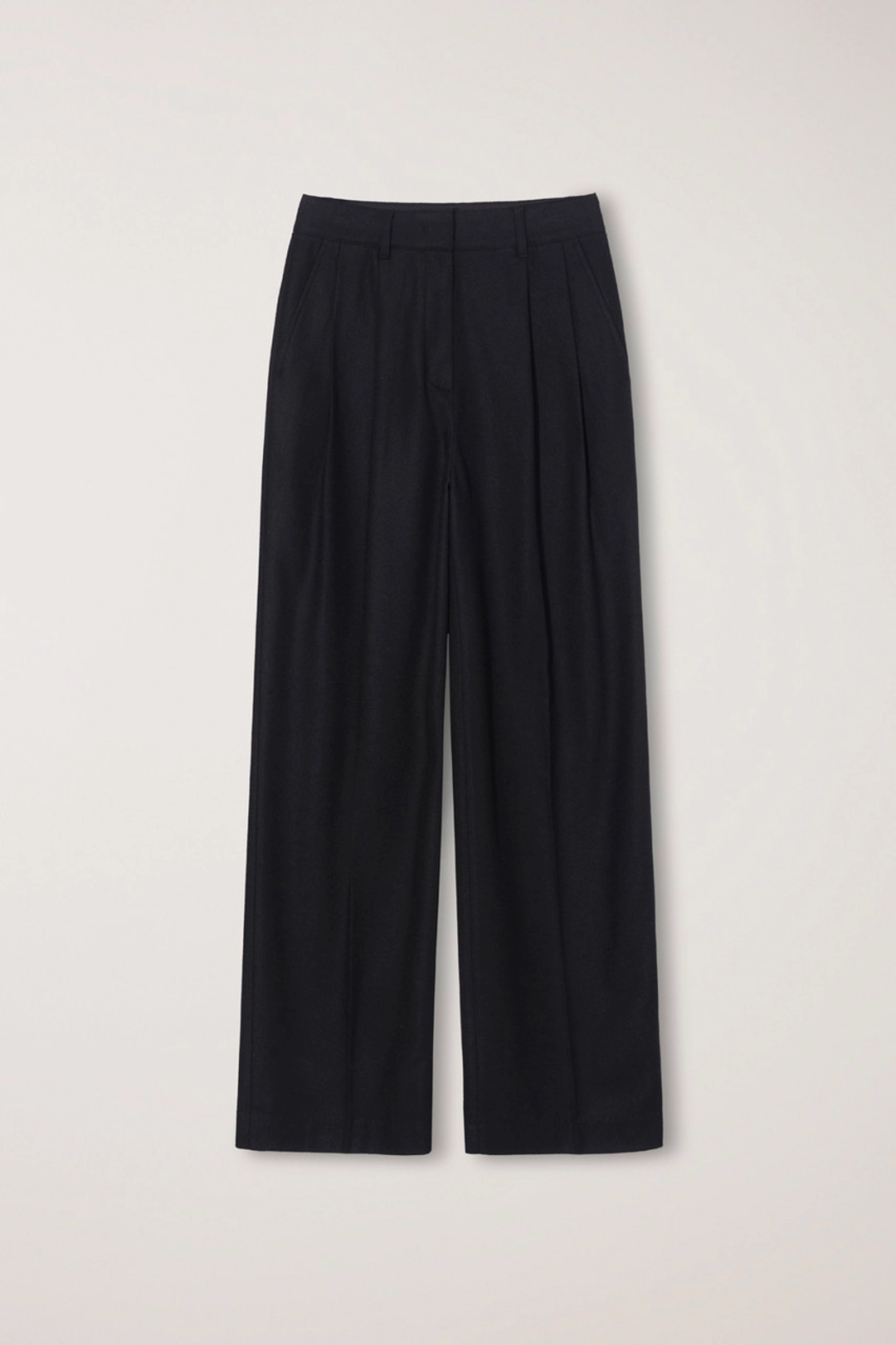 던스트 WINTER FLANNEL SLACKS BLACK_UDPA6D221BK 상품 이미지 1