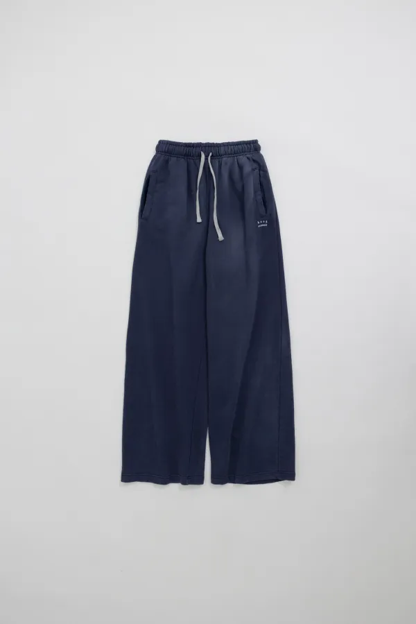washed sweat pants (navy)
