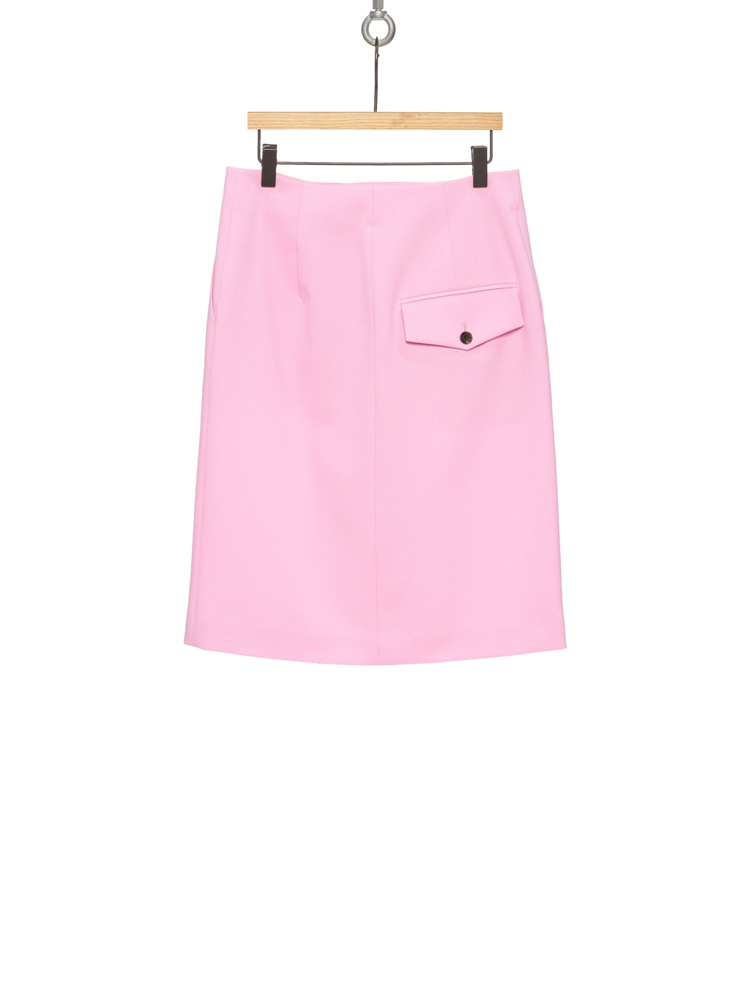 푸쉬버튼 SS26 PINK WRAP MIDI SKIRT 상품 이미지 3