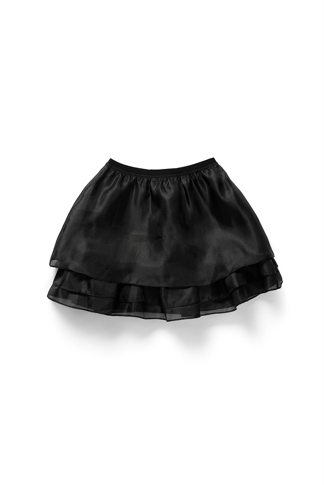 위드아웃썸머 Tulip organza skirt_black 상품 이미지 3