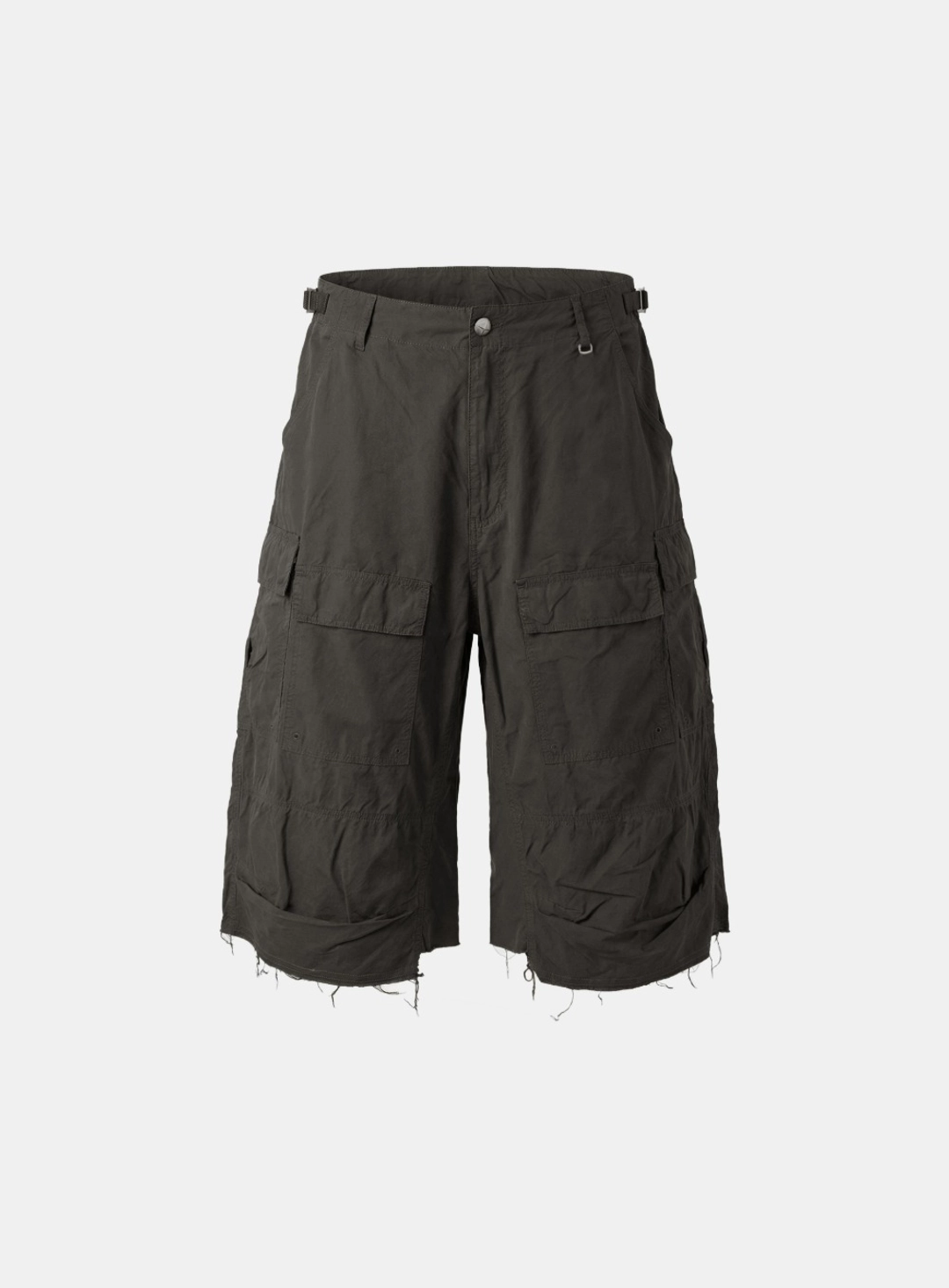 배드블러드 [w-srt26-015] Arc Bermuda Pants - Charcoal 상품 이미지 1