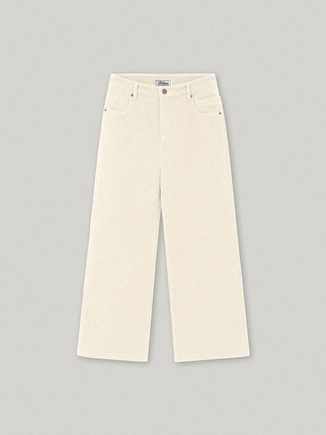 폴뉴아 VELORE CORDUROY PANTS (IVORY)[09월 30일 예약배송] 상품 이미지 1