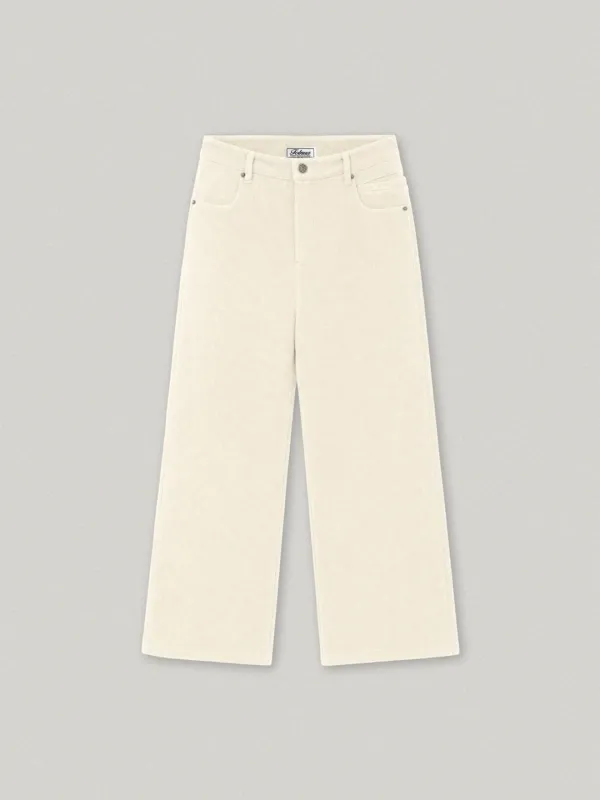 VELORE CORDUROY PANTS (IVORY)[09월 30일 예약배송]
