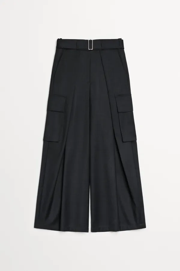 Diva Wide Tuck Pants
