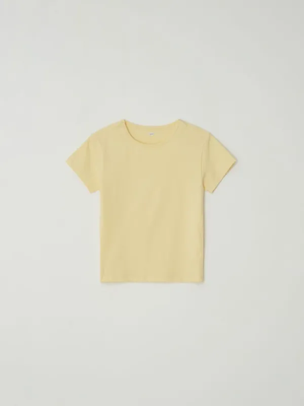 May Basic T-Shirts(Lemon)
