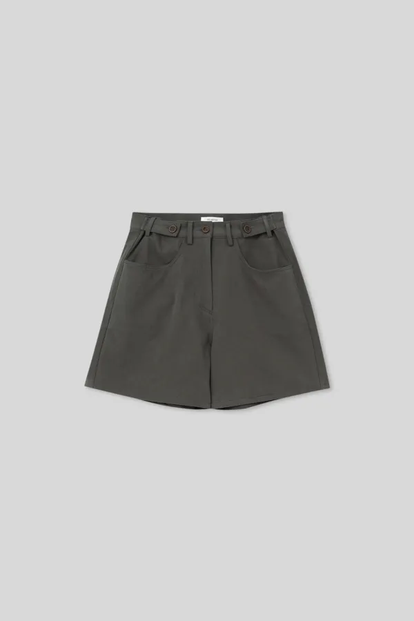 Blunt half pants (bark)