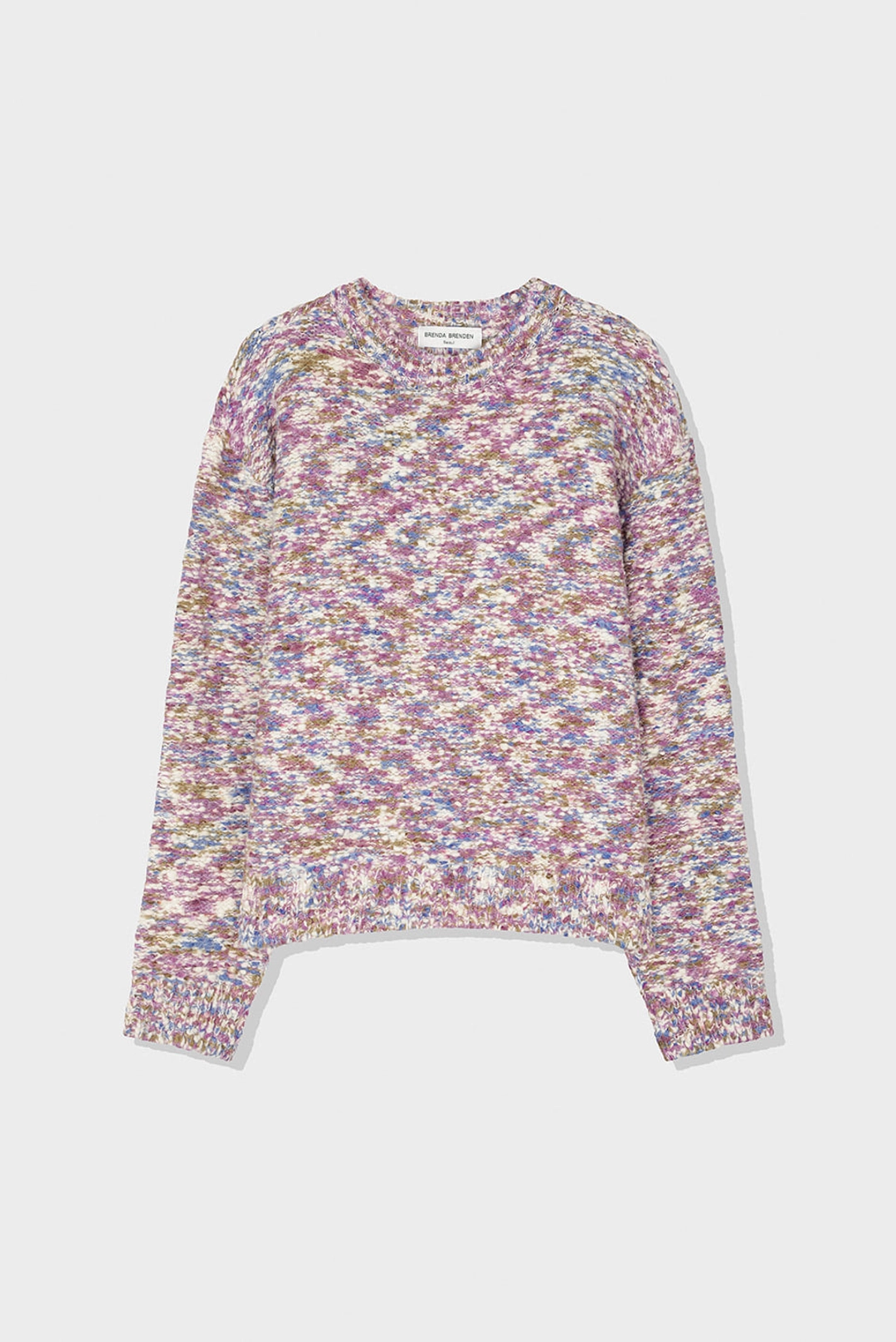 브렌다 브렌든 vermont round knit - purple 상품 이미지 1