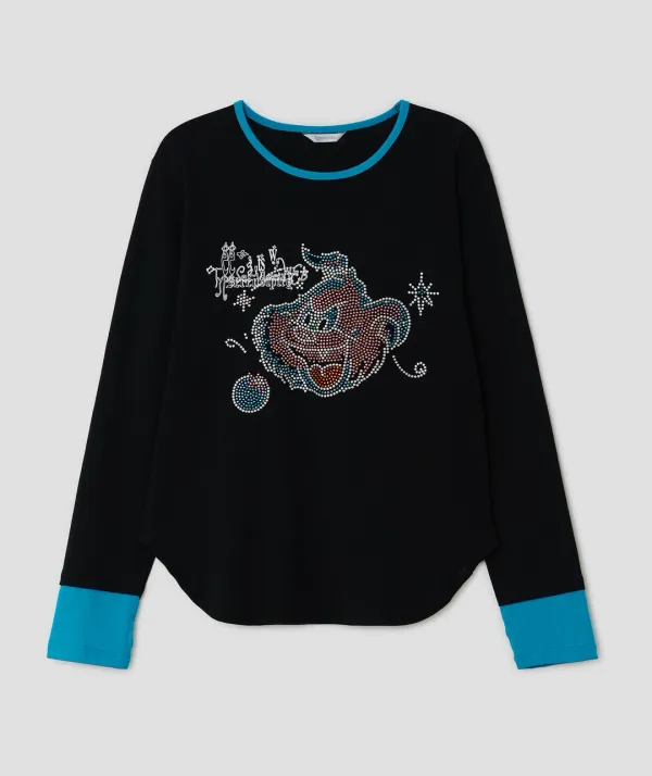 [2차] Hotfix Contrast Curve Top [Black]