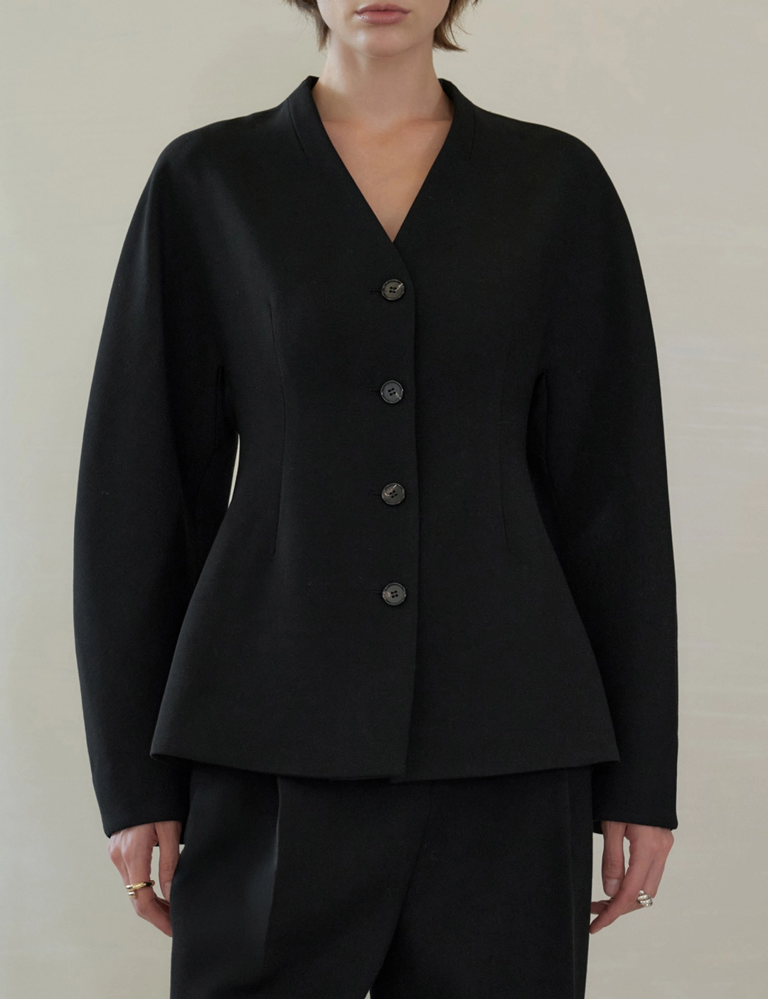 노미나떼 Elise Couture Jacket (Black) 상품 이미지 1