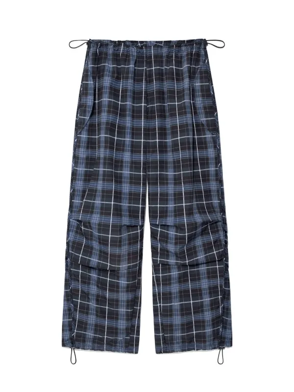 CHECKMATE TRACK PANTS (BLUE)