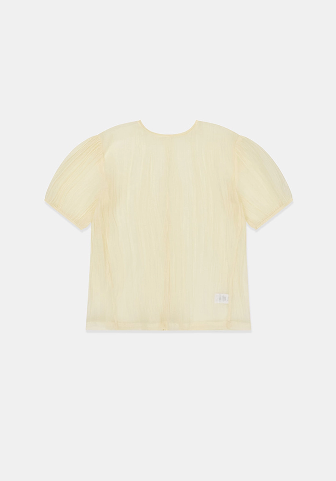 이브세이지 Sheer scarf blouse (Ivory) 상품 이미지 3