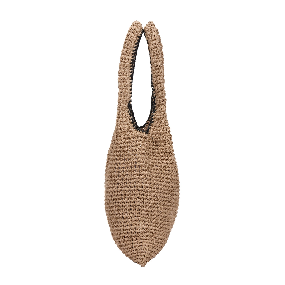 분크 Boater Weaving Hobo L (보터 위빙 호보 라지) Beige 상품 이미지 3