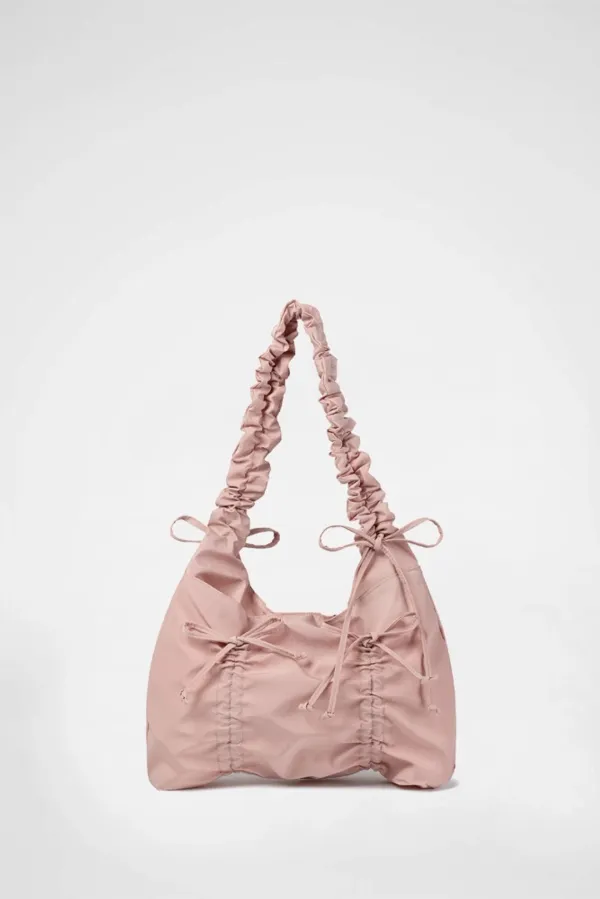 MULTI-RIBBON BAG / PINK