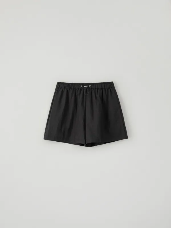 Nylon Banding Shorts(Black)