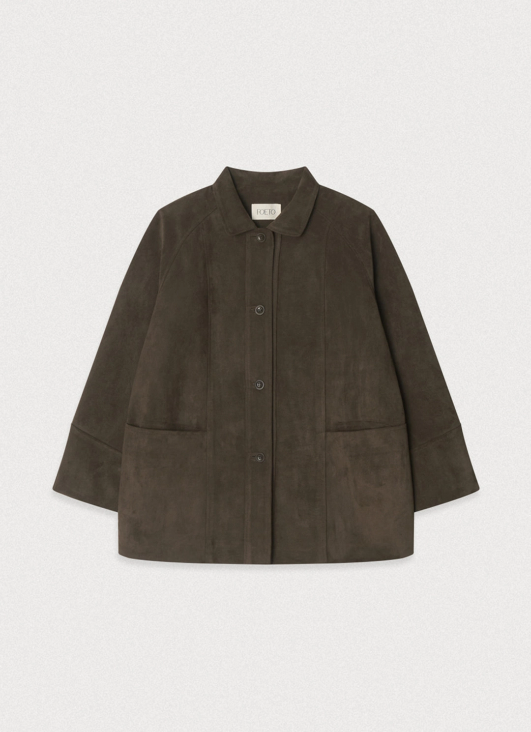 포에토 [5th] Noir ease suede jacket - suede khaki 상품 이미지 3