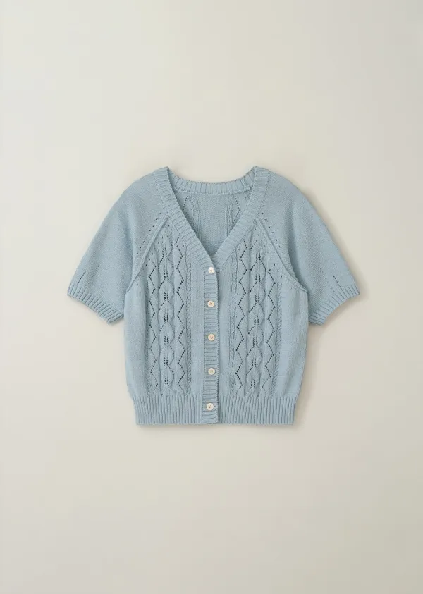 SUMMER SKASHI CARDIGAN (pale blue)