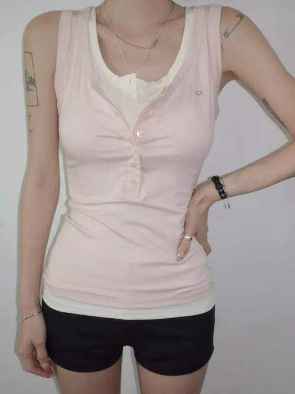 Basic Top Placket Tank