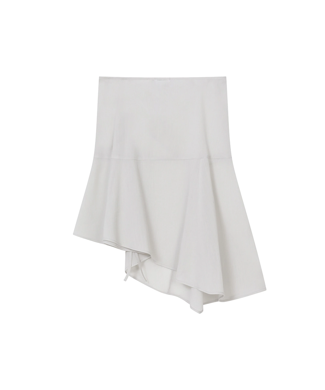 미세키서울 String sheer layered skirt GREY 상품 이미지 2