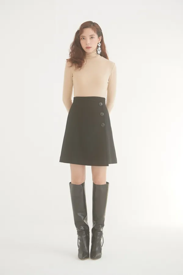 NO.15 SKIRT - BLACK
