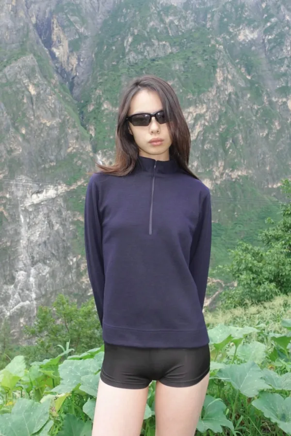 Karpo Zip up_Navy