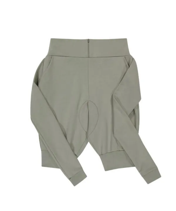 Sleeve Pumpkin Pants / Mint Grey