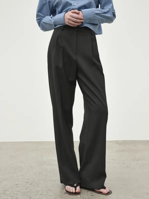 Four Seasons Slacks (Deep Charcoal)