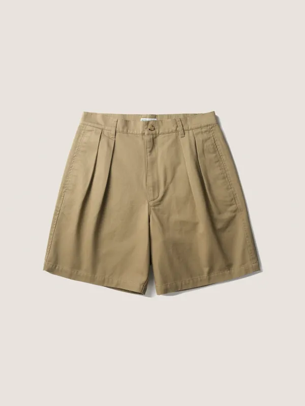 EASY FIT SHORTS [ Beige ]