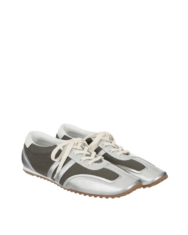 Morrow Square Sneakers · 머로우 스퀘어 스니커즈 / 실버