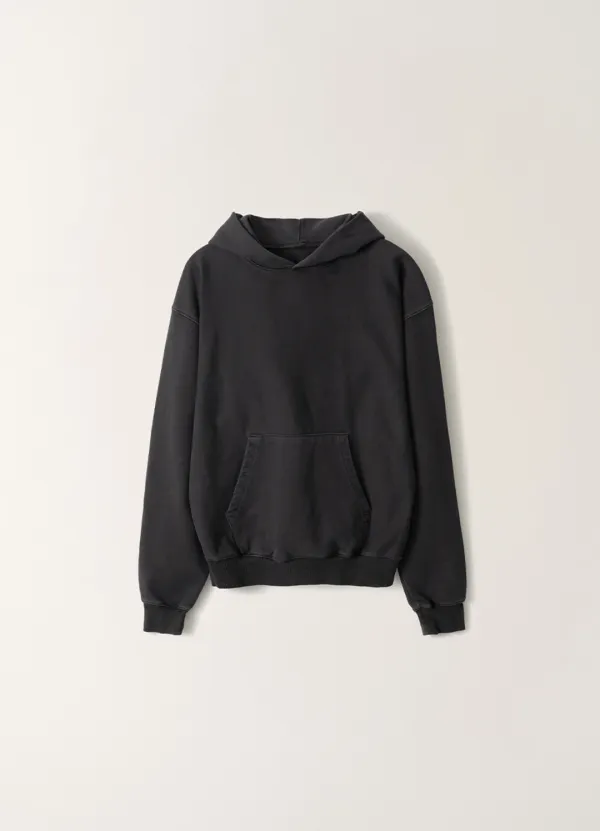 3RD / Muted Dye Hoodie (Washed Charcoal)