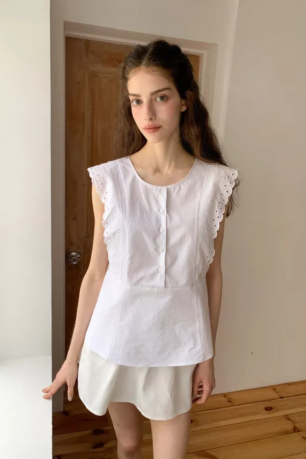 Mane Blouse / White