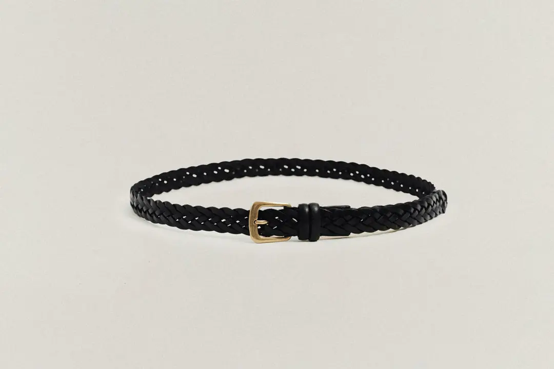 CEINTURE TRESSÉE BLACK BROWNBLACK