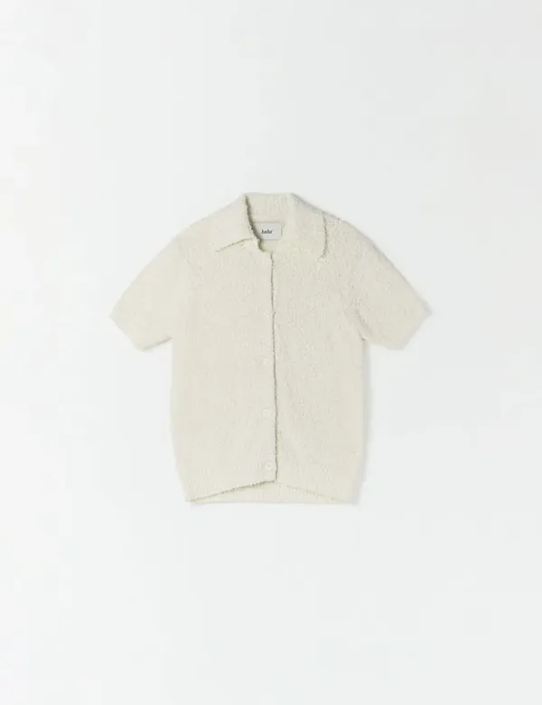 Organic Knit Cardigan (Ivory)