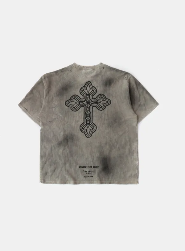 [w-tee25-150] PEACE NOT WAR 티셔츠 - 더스티베이지