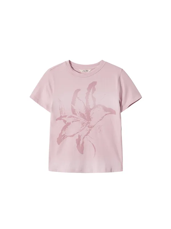 [3차] Lily Blush Tee Dusty Pink