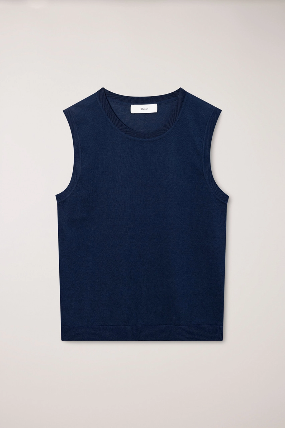 던스트 UNISEX SHEER LAYERING KNIT VEST NAVY_UDSW6B131N2 상품 이미지 1