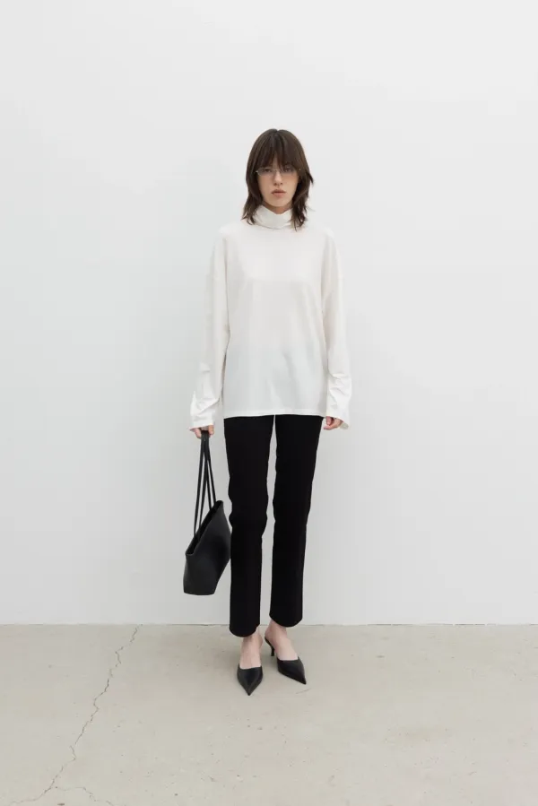 Cotton Slim Pants (Beige / Dark Gray / Black)