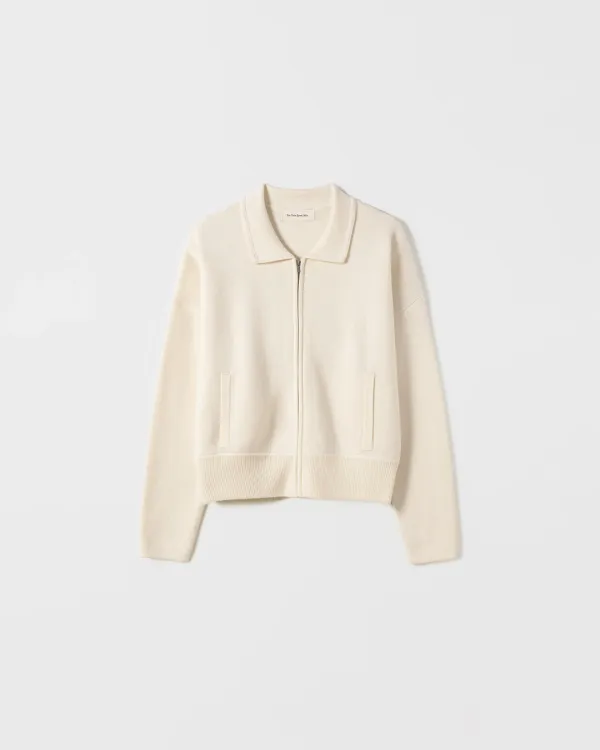 Pony Soft Collar Zip Up