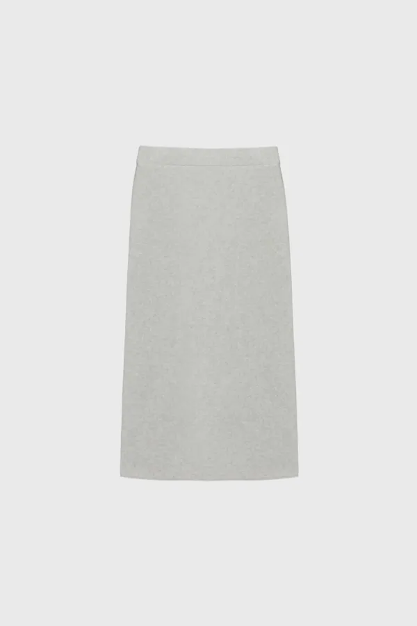 Lounge Fleece Skirt (Melange Gray / Dark Gray / Dark Navy)