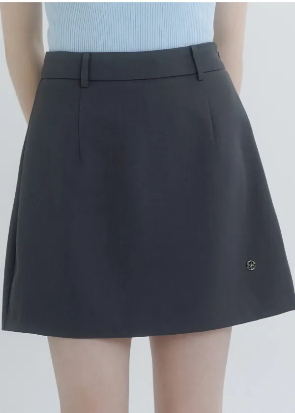  [25-36]  Ael Mini Skirt  엘 미니 스커트 (여름-봄-클래식룩-격식룩-하객룩-썸머스커트-여름스커트-미니스커트-하객룩스커트-출근룩-출근스커트-단독-셋업-데일리룩-여름출근룩-빅사이즈-자체제작) 