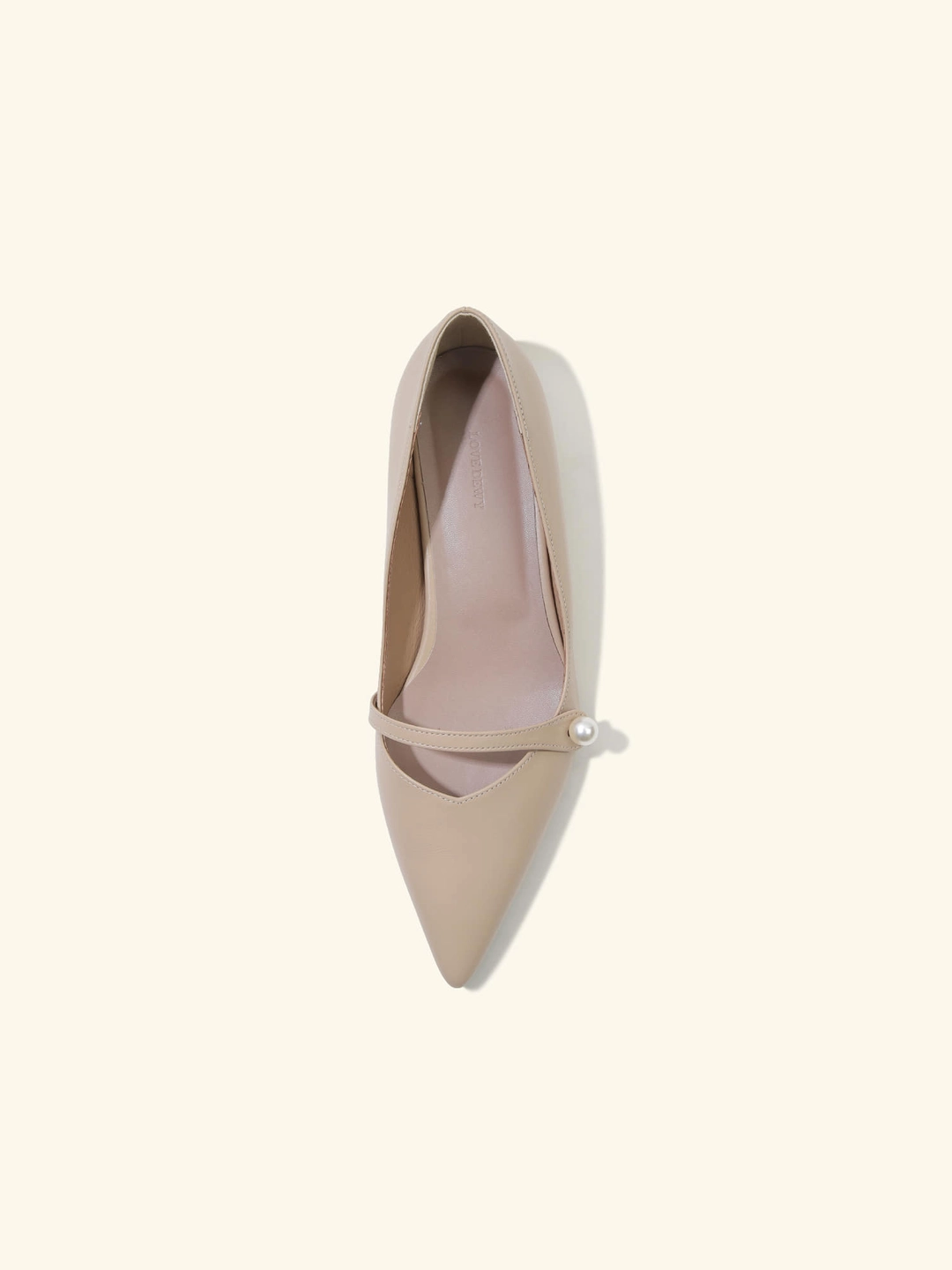 러브듀이 [바로배송] Pointed toe elodie / 베이지 상품 이미지 2