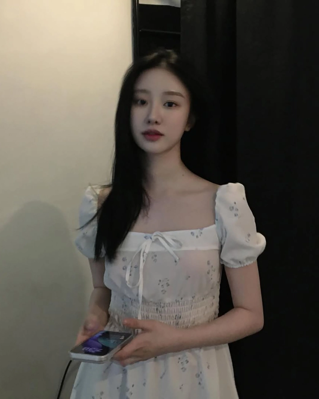 낫유어로즈 @songkyohyeonRosie puff dress (White) 상품 이미지 1