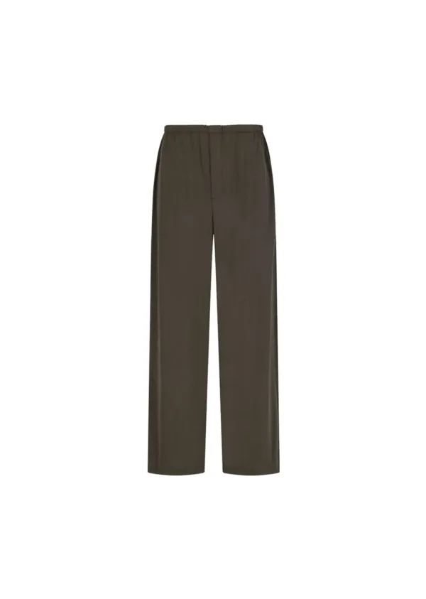 Easy Banding Pants, Brown