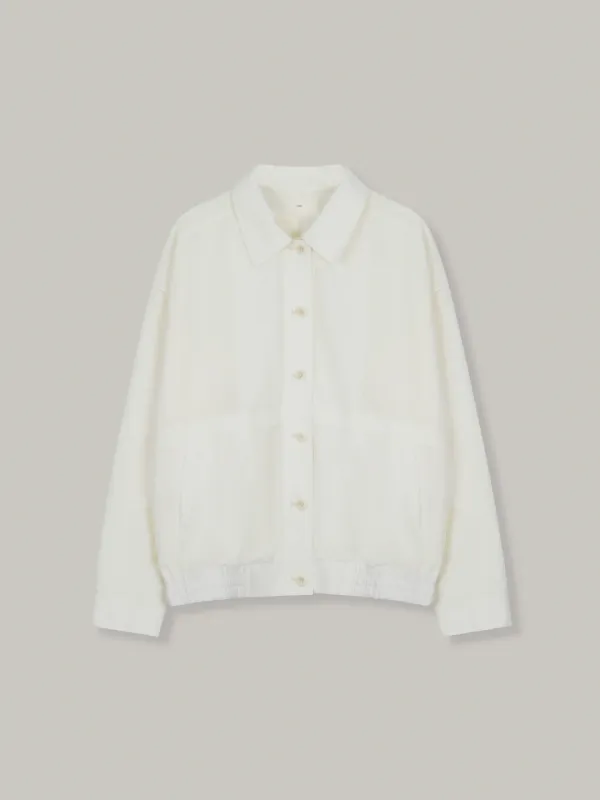 breeze windbreaker (ivory)