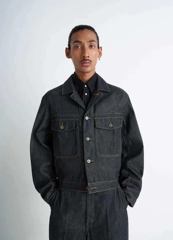 TRUCKER JACKET IN DENIM
