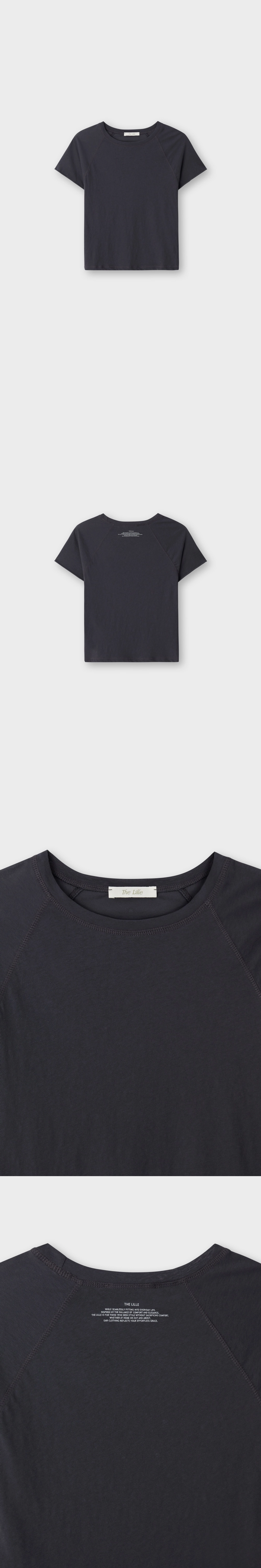 더릴 [5th 예약배송/7월 24일] Vintage Raglan Tee_Charcoal 상품 이미지 1