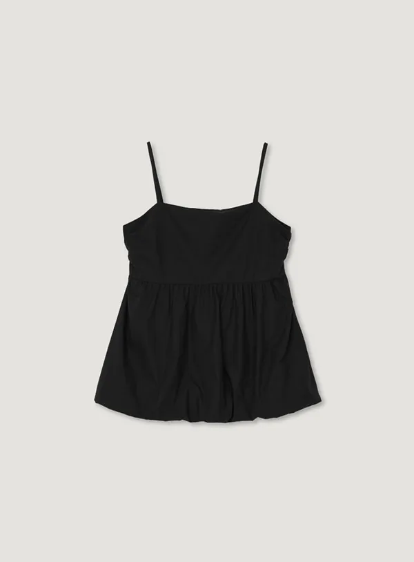 YONY SLEEVELESS BLOUSE_BLACK