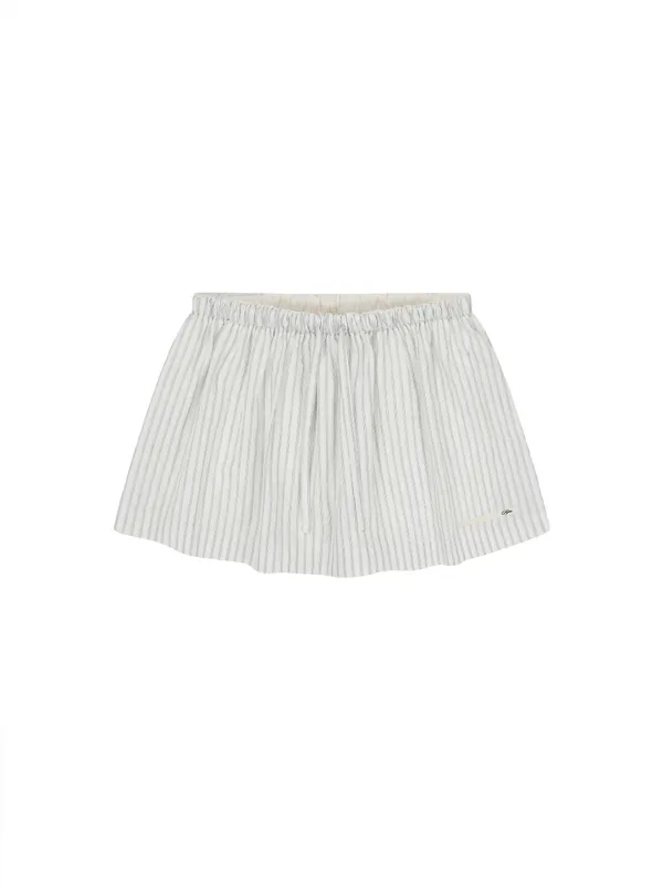 Stripe Layered Shorts Blue