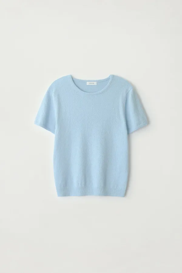 June boucle knit (Baby blue)